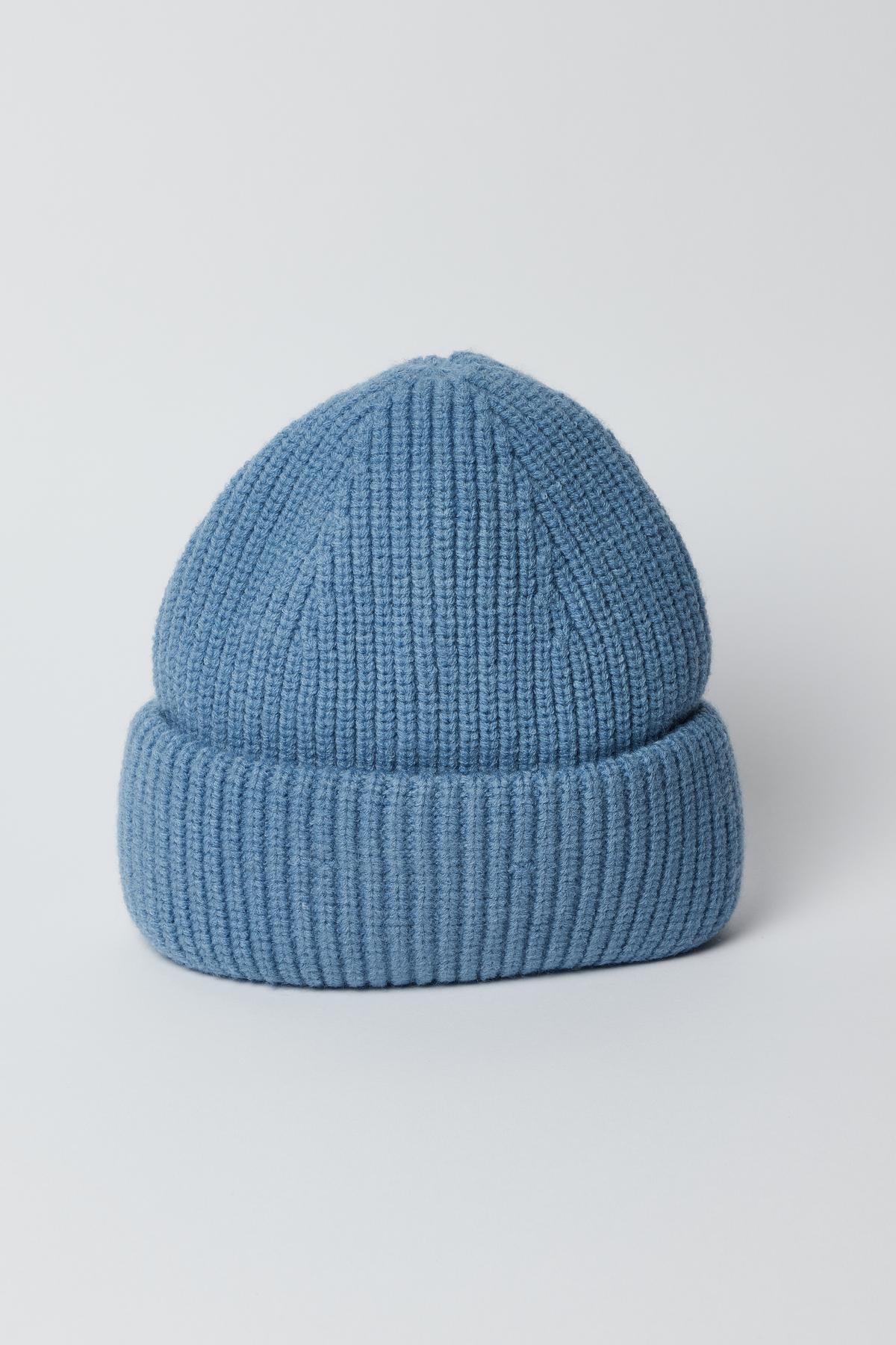 A comfortable Velvet by Graham & Spencer Major Beanie on a white background, perfect for winter weather.-35211058348225