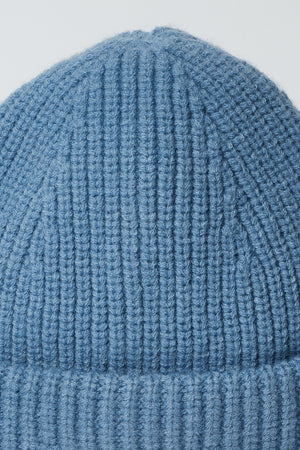 A close up of a comfortable Velvet by Graham & Spencer MAJOR beanie designed for winter weather.