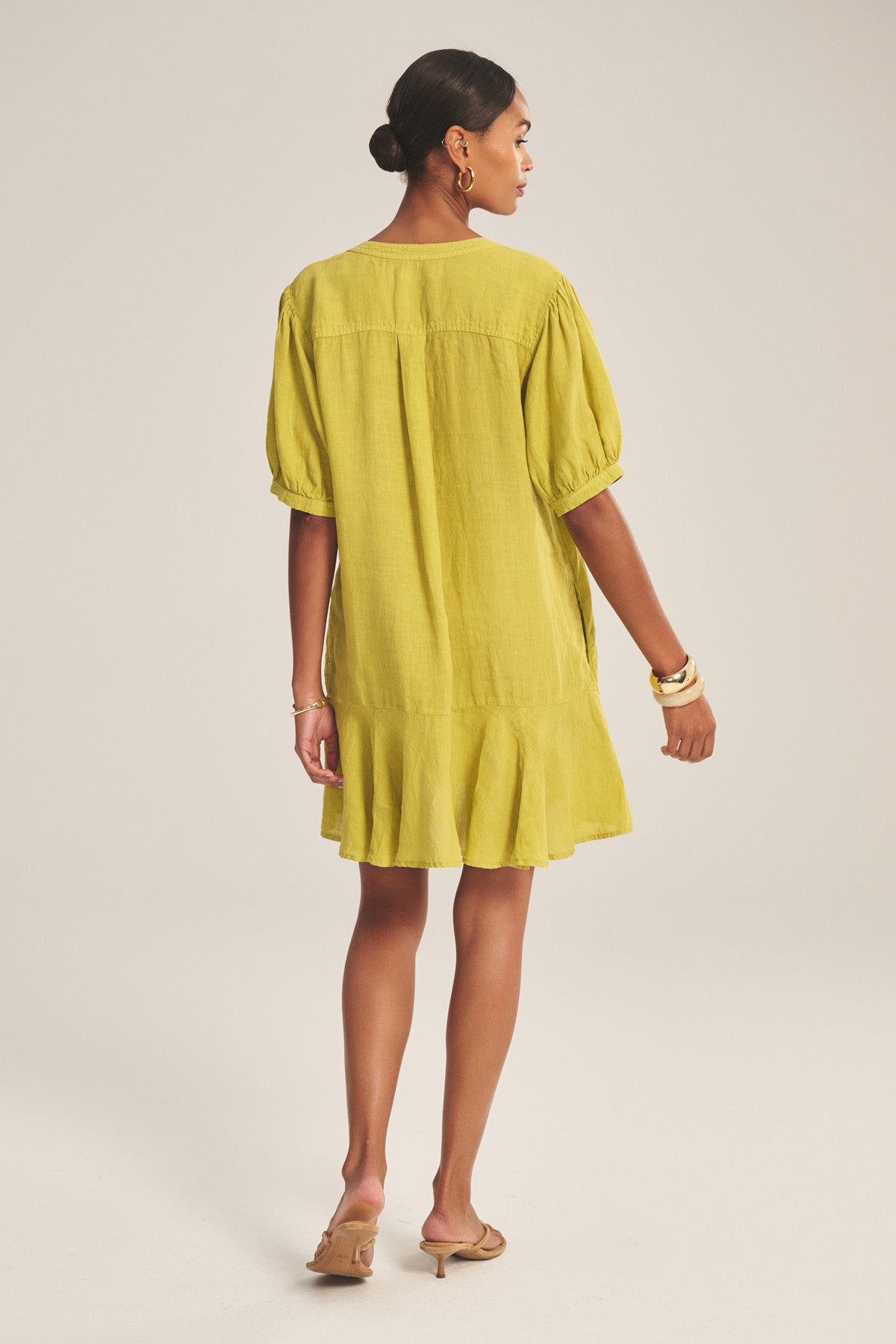 hem a dress near me Willow Waist Tie Ruffled Hem Dress – Allie and Me Boutique main image 0
