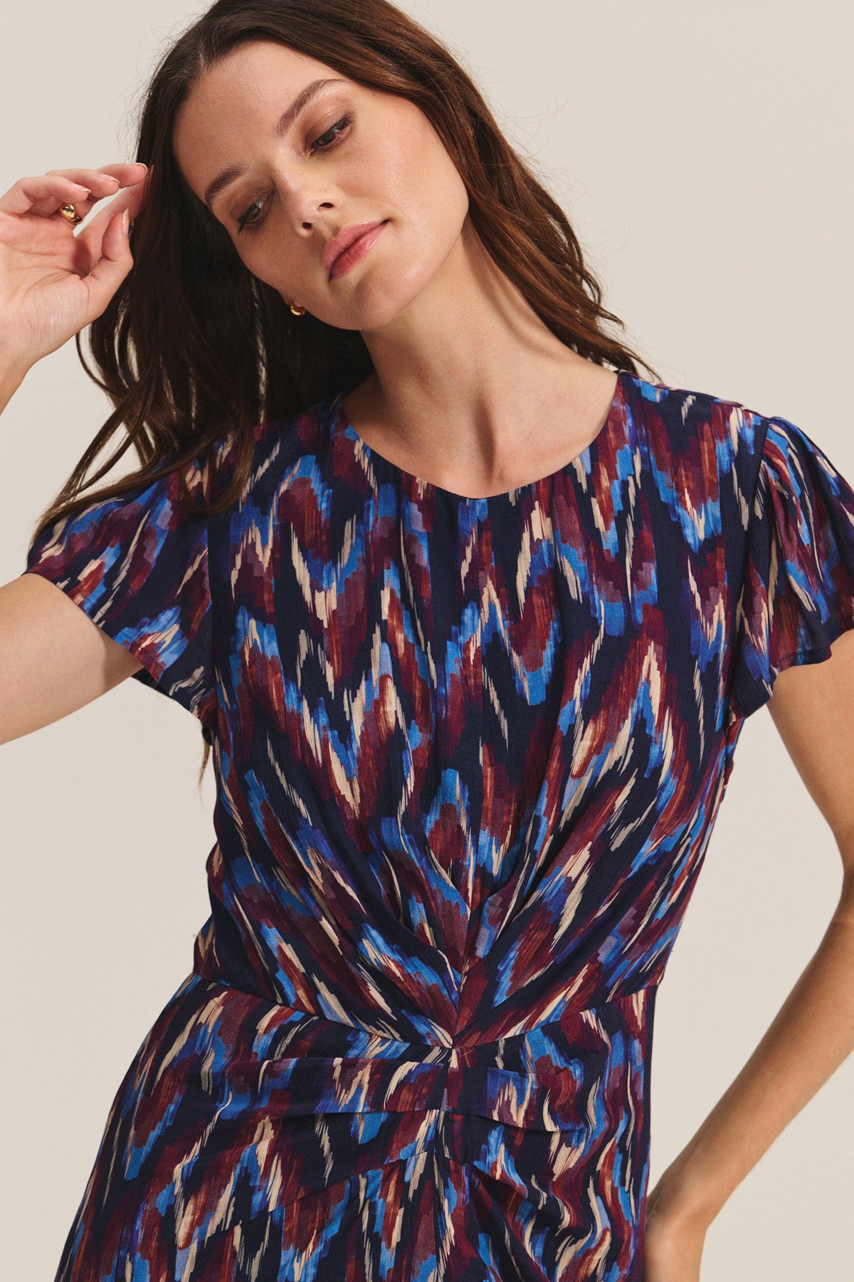 Velvet by Graham & Spencer | Miranda Dress | S | Stripe