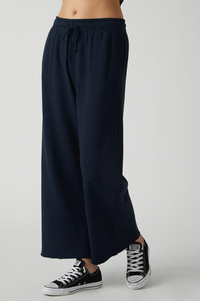Montecito Sweatpant in Navy front at angle