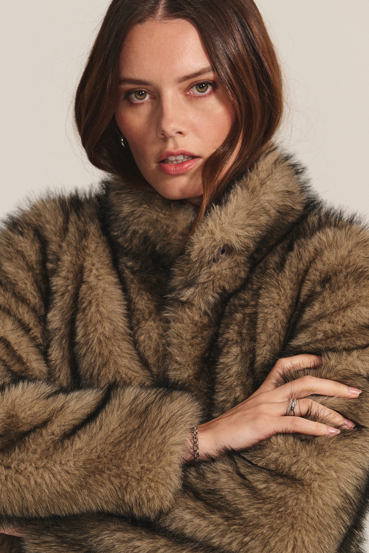 ADALYNN LUXE FAUX FUR JACKET – Velvet by Graham & Spencer