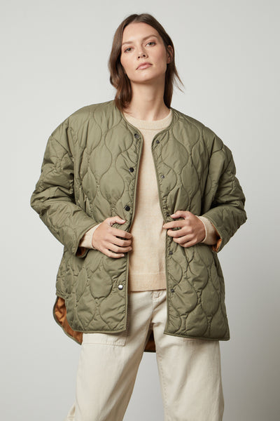 PAITYN QUILTED JACKET – Velvet by Graham & Spencer
