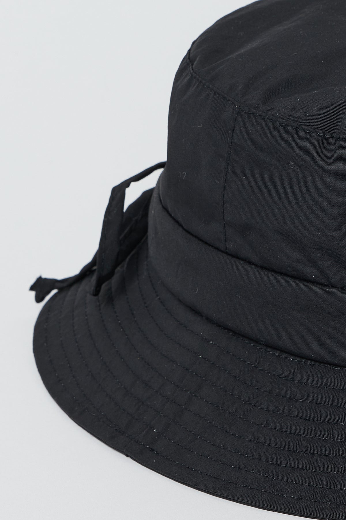 Black Rain Hat close up detail-26749522804929