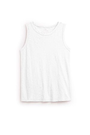 a Velvet by Graham & Spencer TAURUS COTTON SLUB TANK on a white background.