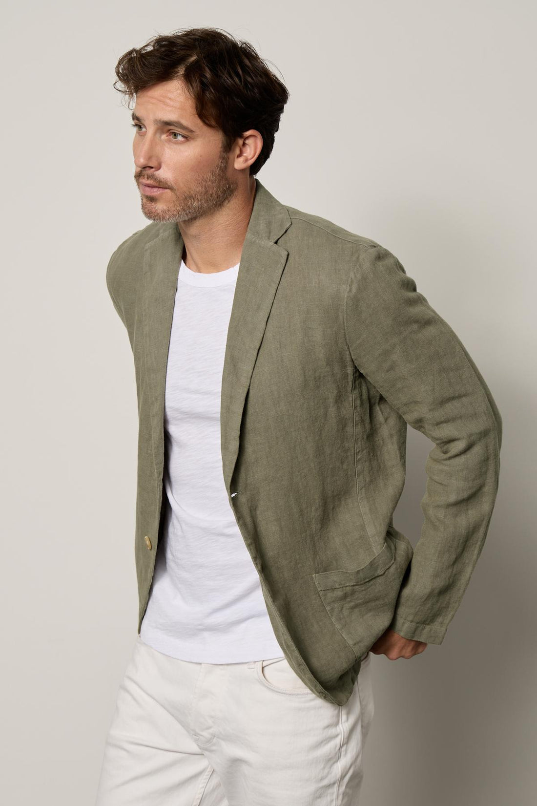 JOSHUA LINEN BLAZER – Velvet by Graham & Spencer