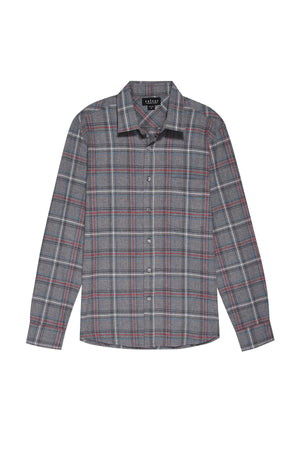 A lightweight Wilder Plaid Button-Up Shirt made by Velvet by Graham & Spencer of breathable cotton woven fabric.