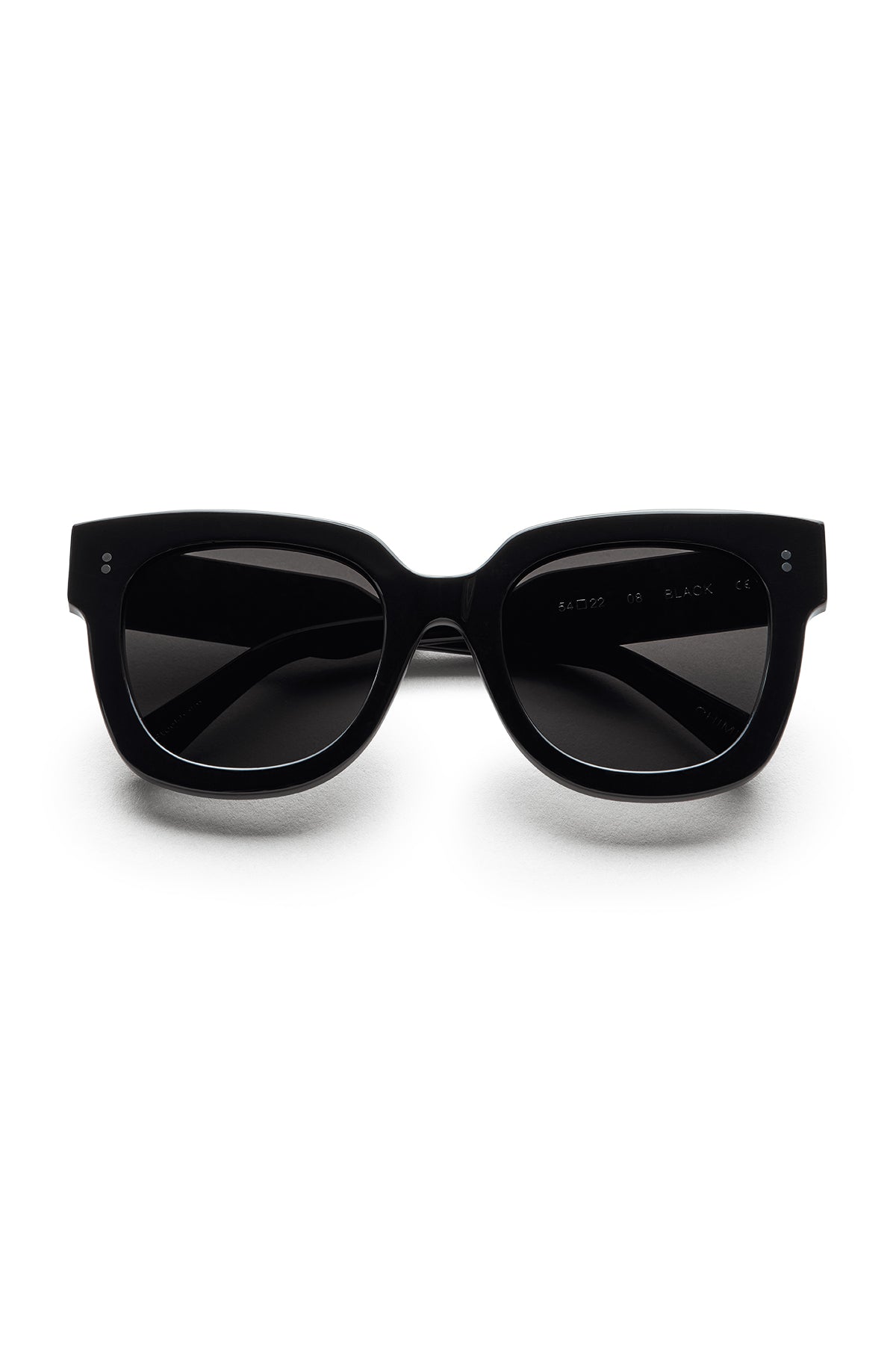   Chimi 08 Sunglasses Black Front 