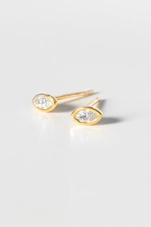 Iris Earrings Gold by Thatch