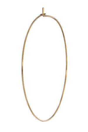 Large Hoop Earrings by Bychari Gold 2