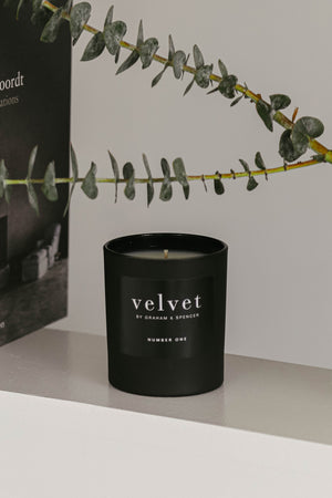 Number One Candle by Velvet Front