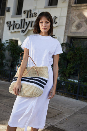 TRIO STRIPE TOTE