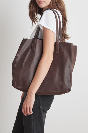 CLOVER LEATHER TOTE