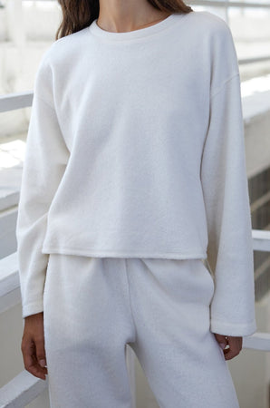 Arissa Sweatshirt Cream Front
