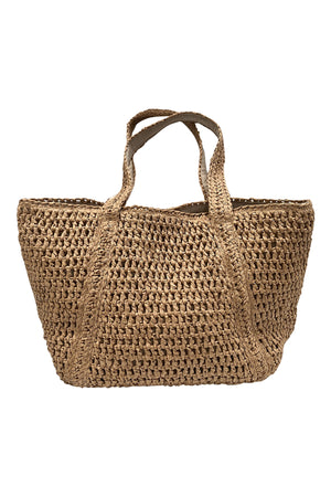 Slouchy straw online bag