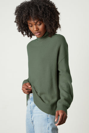 Ellie Sweater in Forest Side
