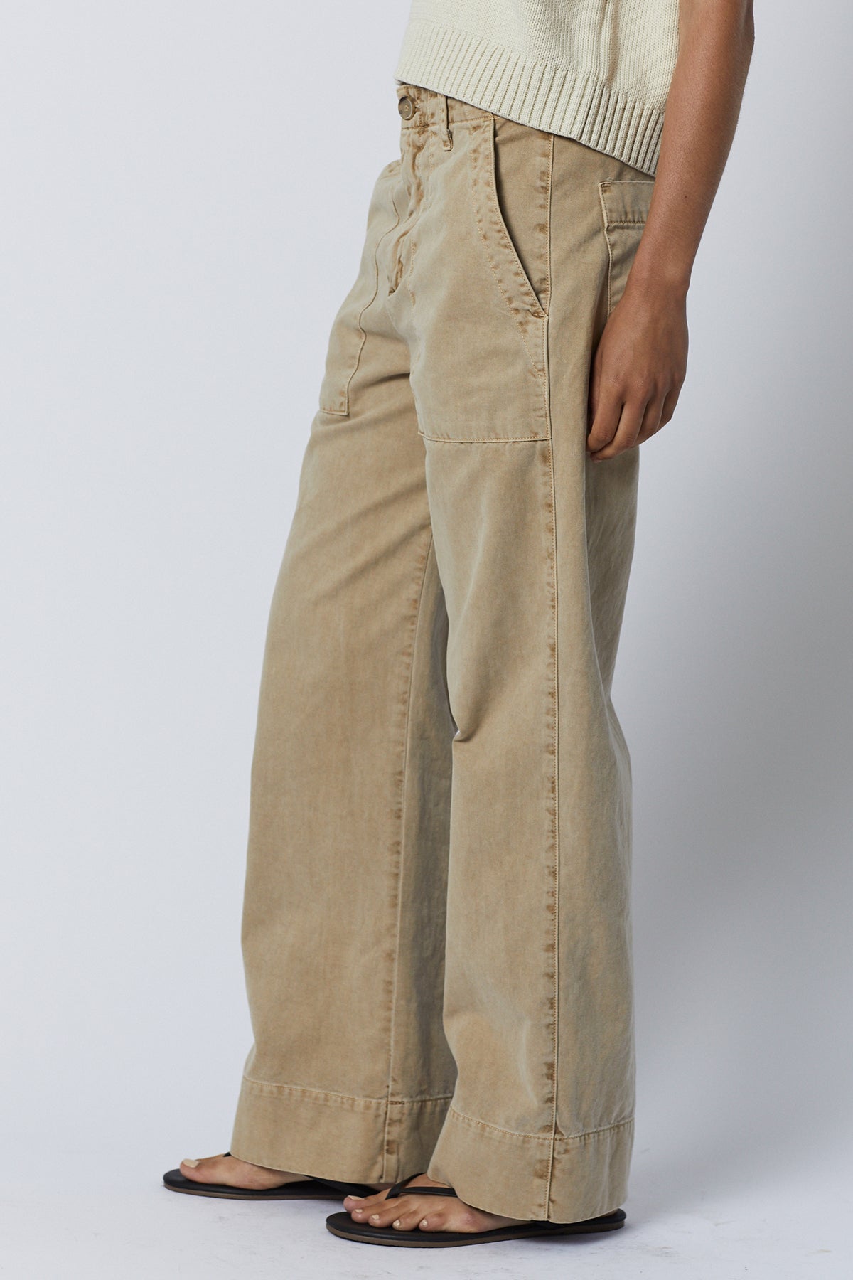 Ventura Pant in putty side-26007116153025