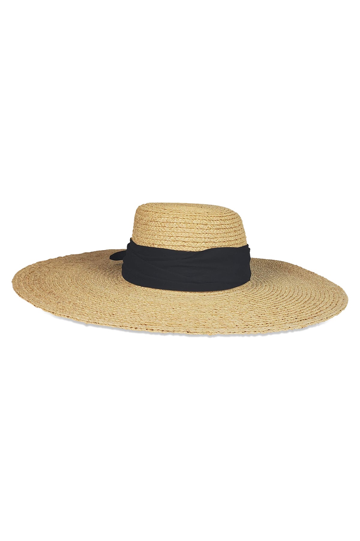 Coco Sunhat Natural with Black-17958542835905