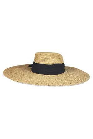 Coco Sunhat Natural with Black