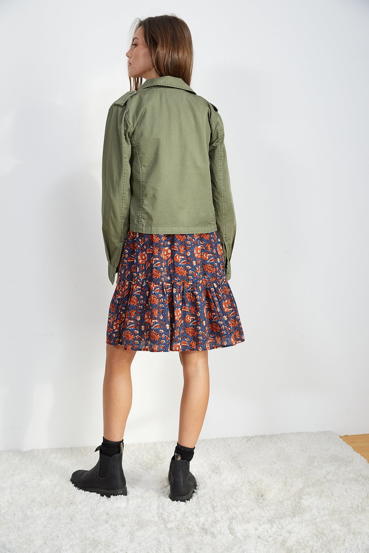   DIXIE CROPPED ARMY JACKET 