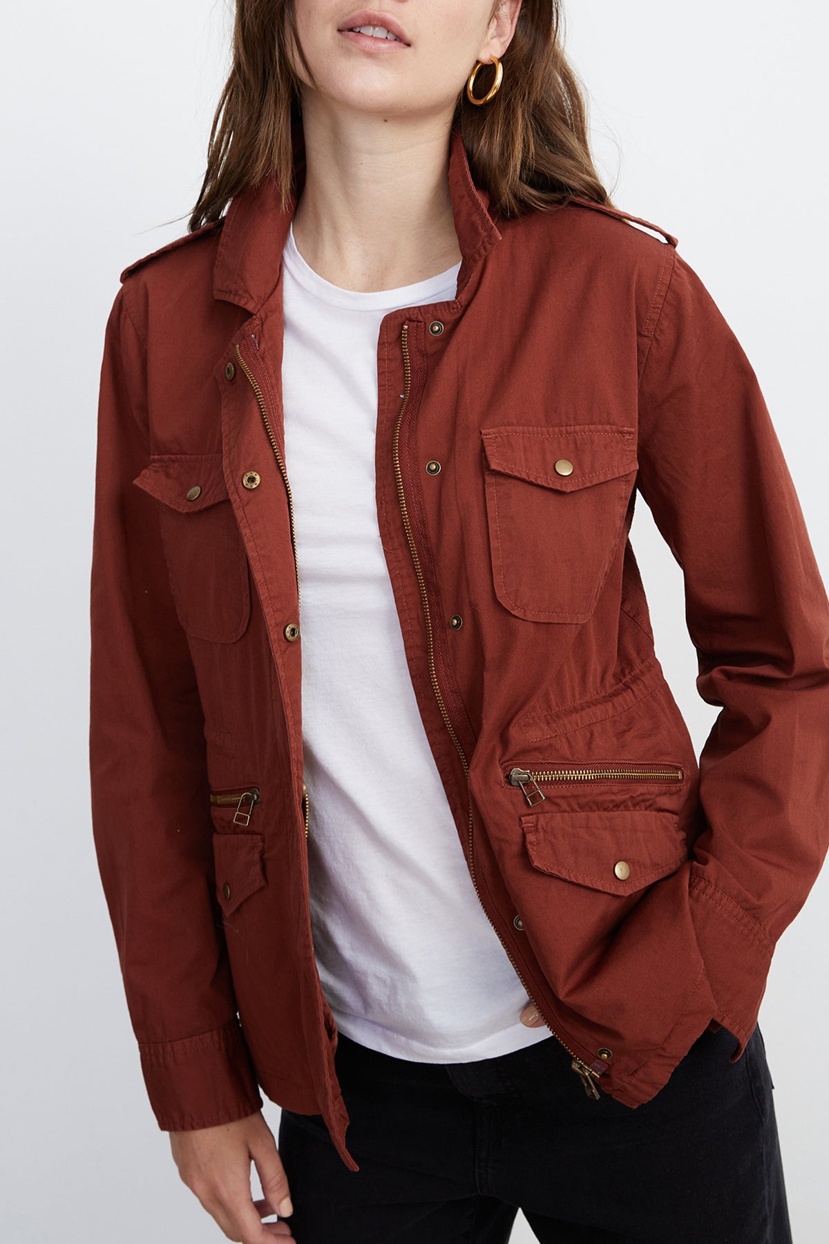   ruby jacket rust front 