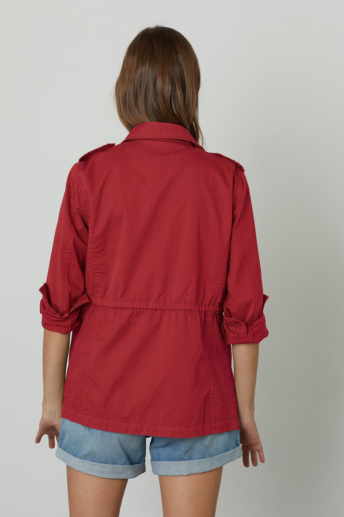 Ruby Jacket Red with Natalie Short Back-24290199830721