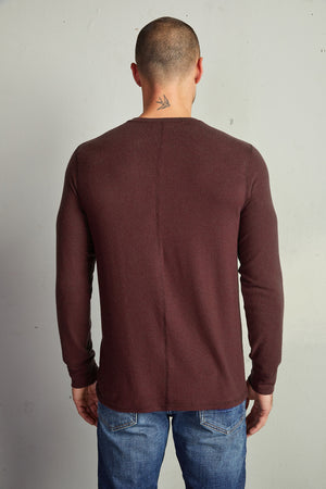 FAUST MARLED COZY JERSEY HENLEY