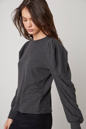 Bianca Top Anthracite Side Detail