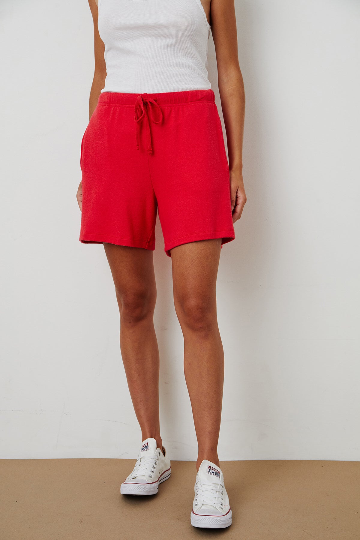 Janey Shorts Red Front 2-21809529684161