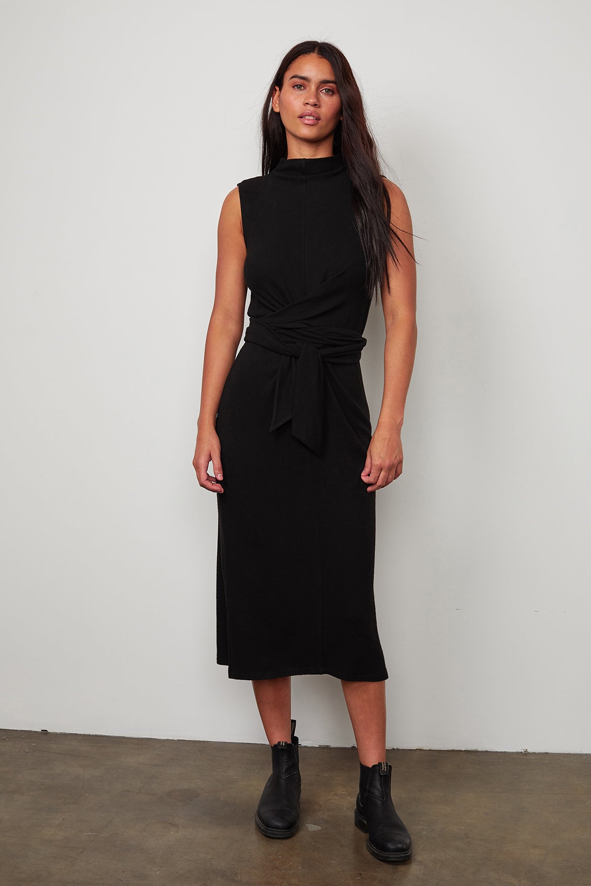 PENI COZY LUX MOCK NECK DRESS – Velvet by Graham & Spencer