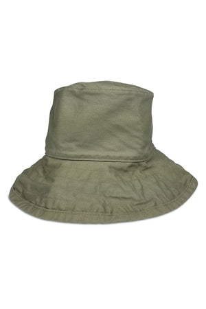 a Velvet by Graham & Spencer Washed Cotton Crusher Hat on a white background.