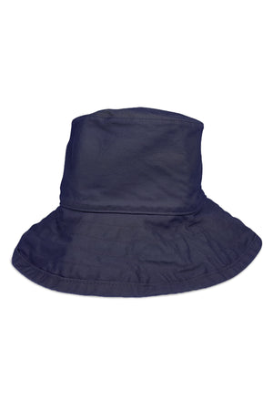 a Velvet by Graham & Spencer WASHED COTTON CRUSHER HAT on a white background.