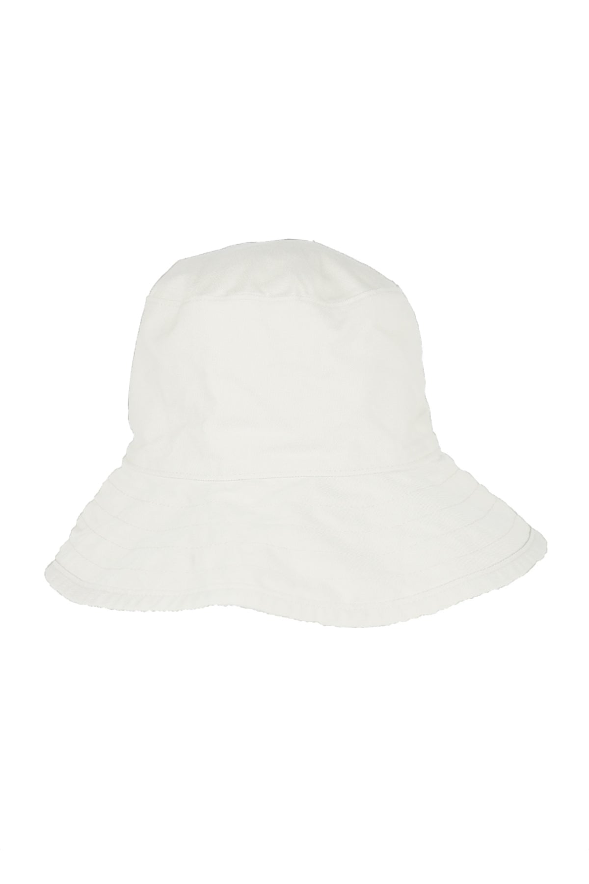 A Velvet by Graham & Spencer Washed Cotton Crusher Hat on a white background.-26166718726337