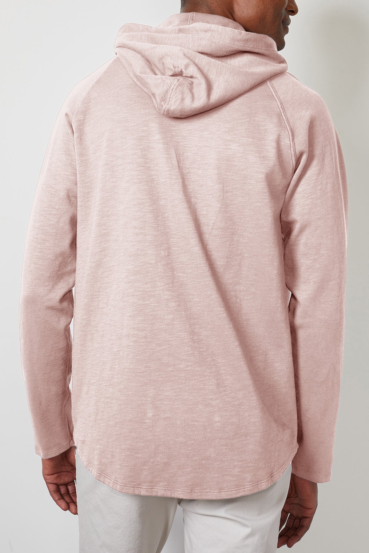 Willie Pullover Hoodie Pink Back-24782496039105