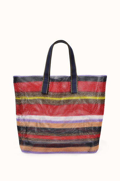 MARK&LONA × PIERRE HERMÉPARIS mini tote epice-mesh-tote-small-rouge-