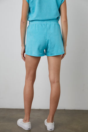 Presely Short Swim Blue Back