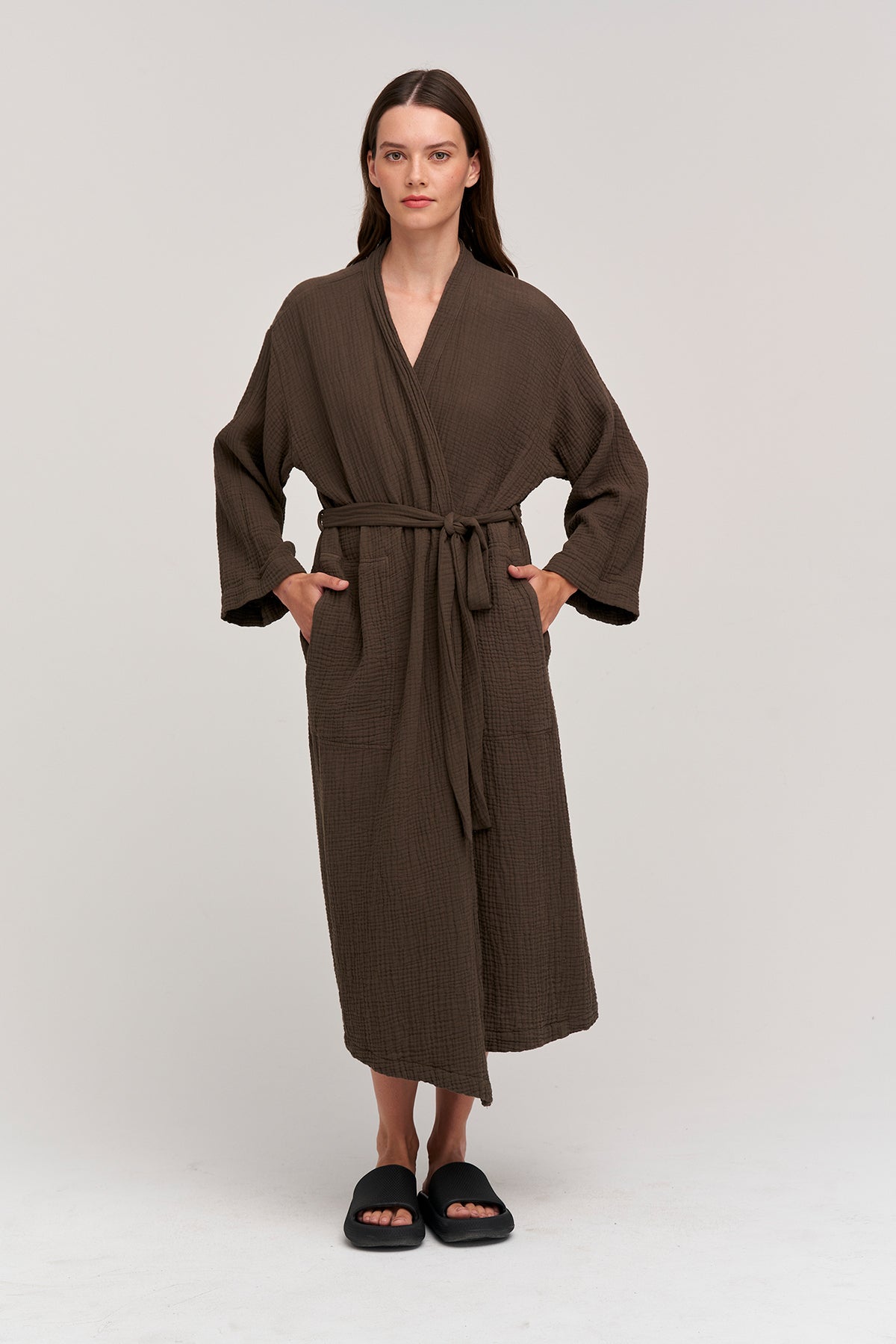   Cotton Robe Army Front 2 