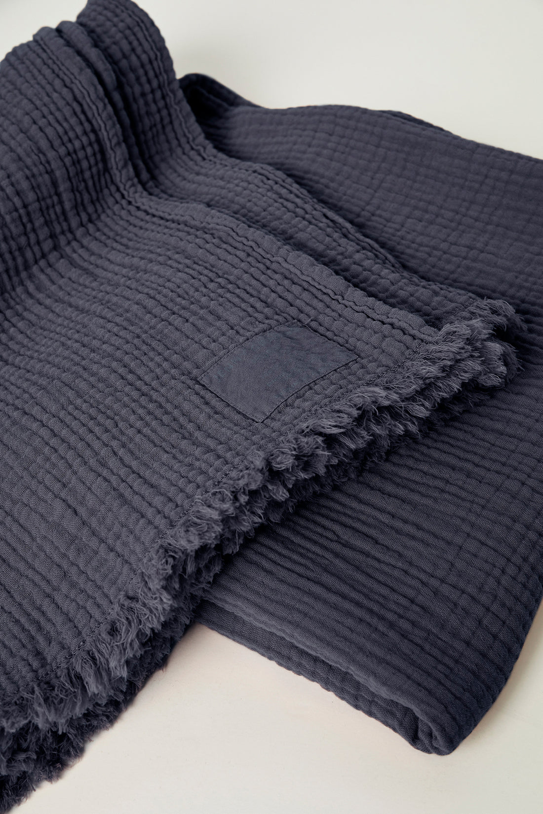 COTTON GAUZE THROW Velvet by Graham & Spencer