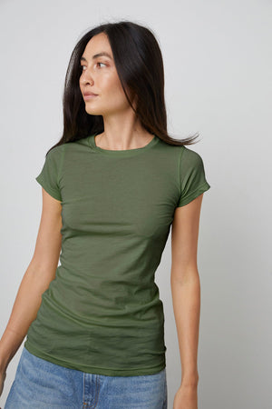 Jemma Tee Evergreen with Natalie Short Seaside Front 2