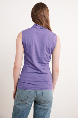 ADELISE GAUZY WHISPER FITTED WRAP TANK