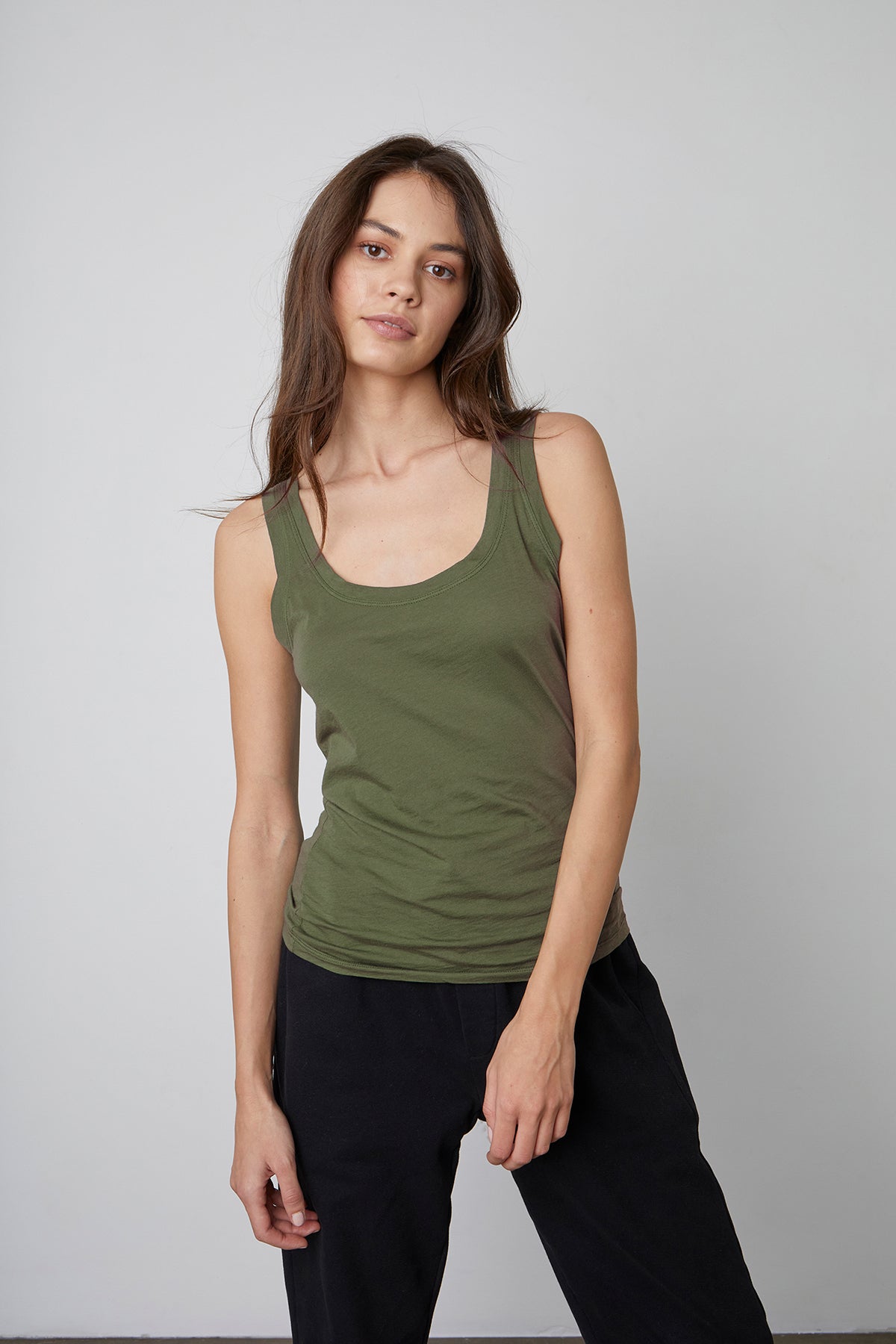 Mossy Tank Top Arbor Front-23854475083969