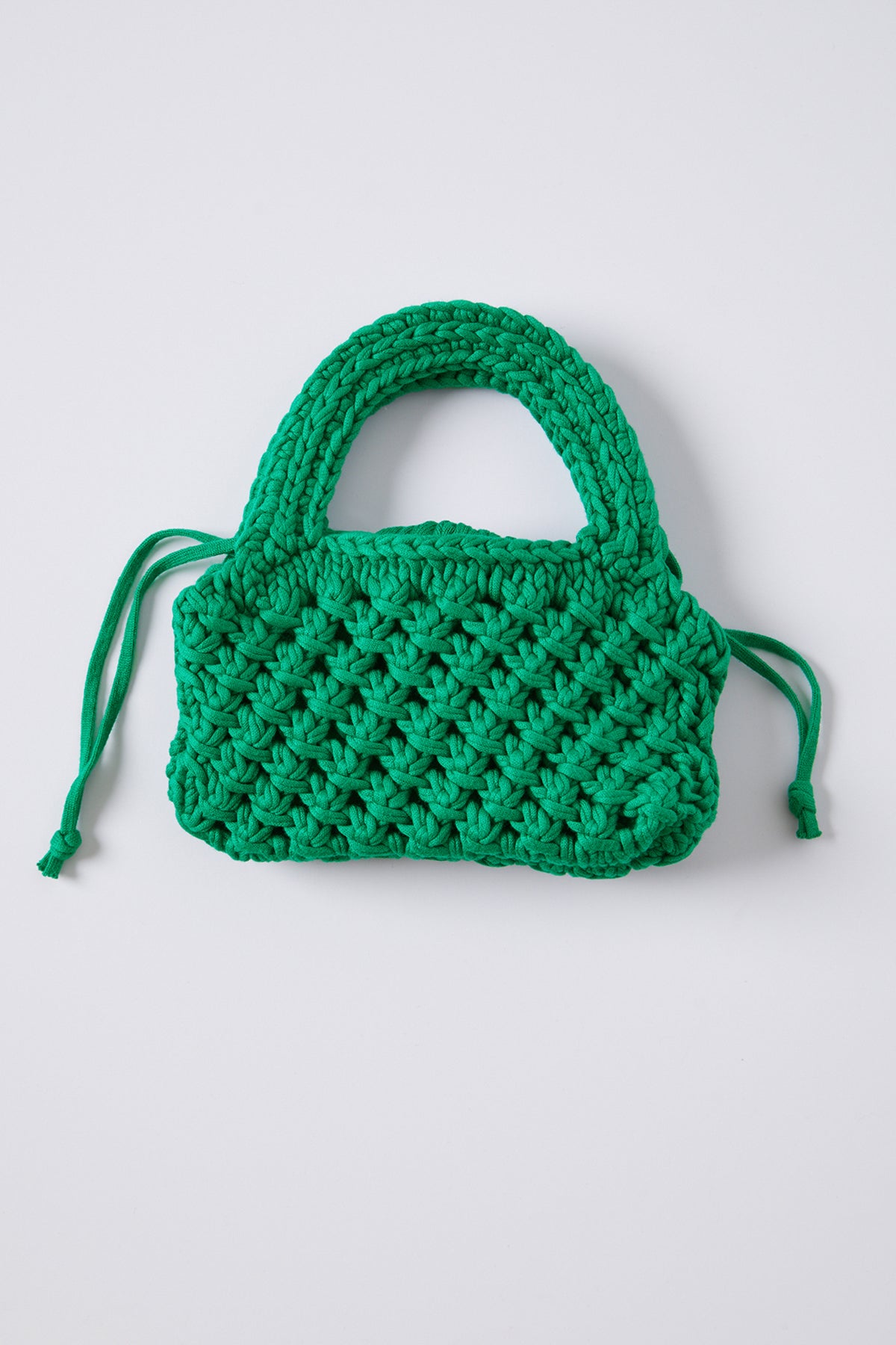 Bennie Crochet Bag in clover-25994890870977