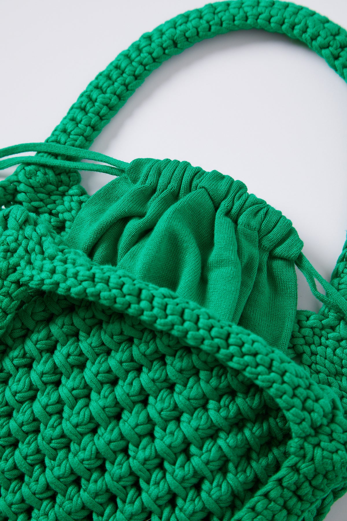 Penny Crochet Bag in clover detail-25994896146625