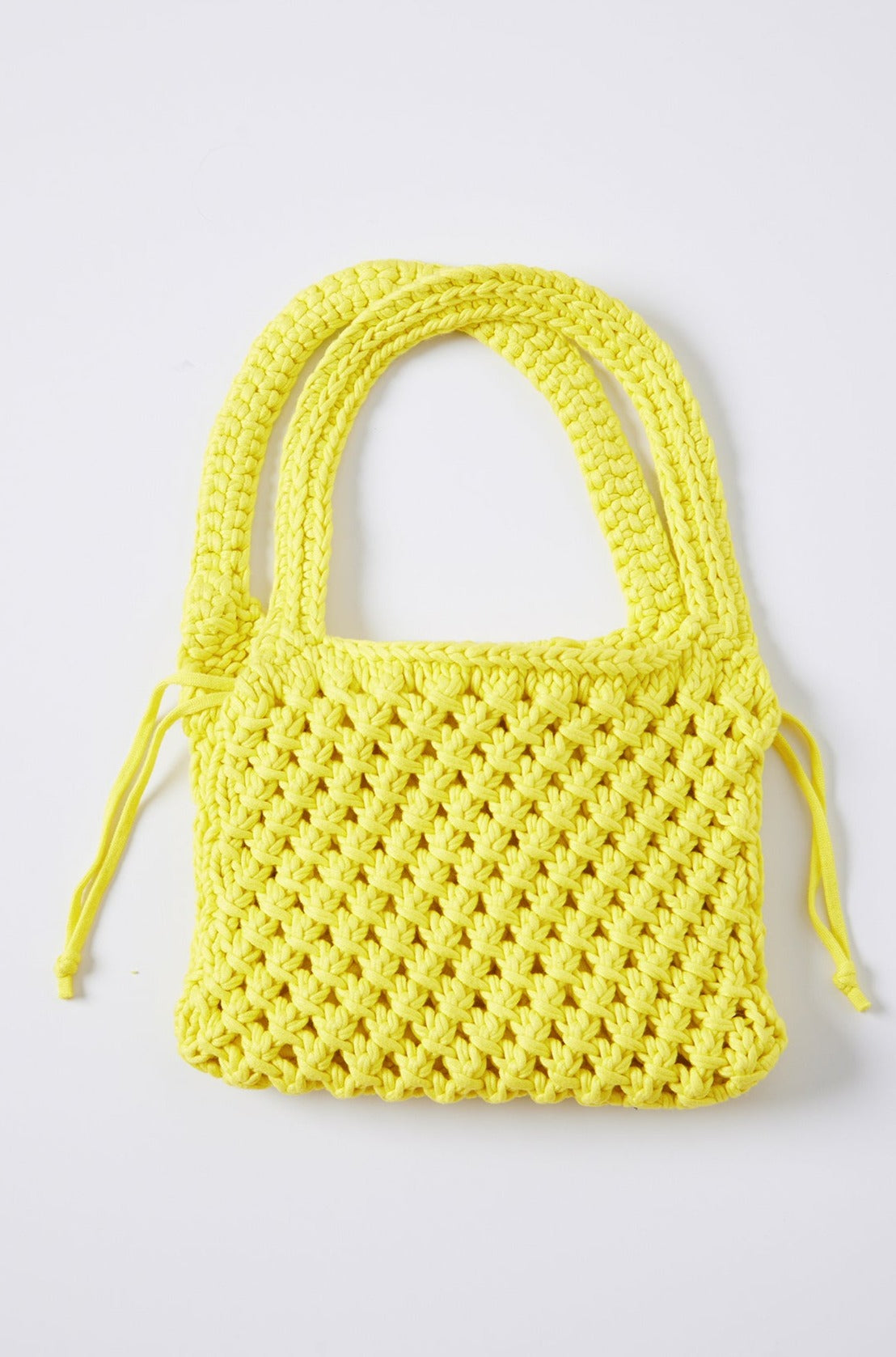 Penny Crochet Bag in lemon-25994896179393