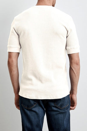 LARRY THERMAL KNIT HENLEY