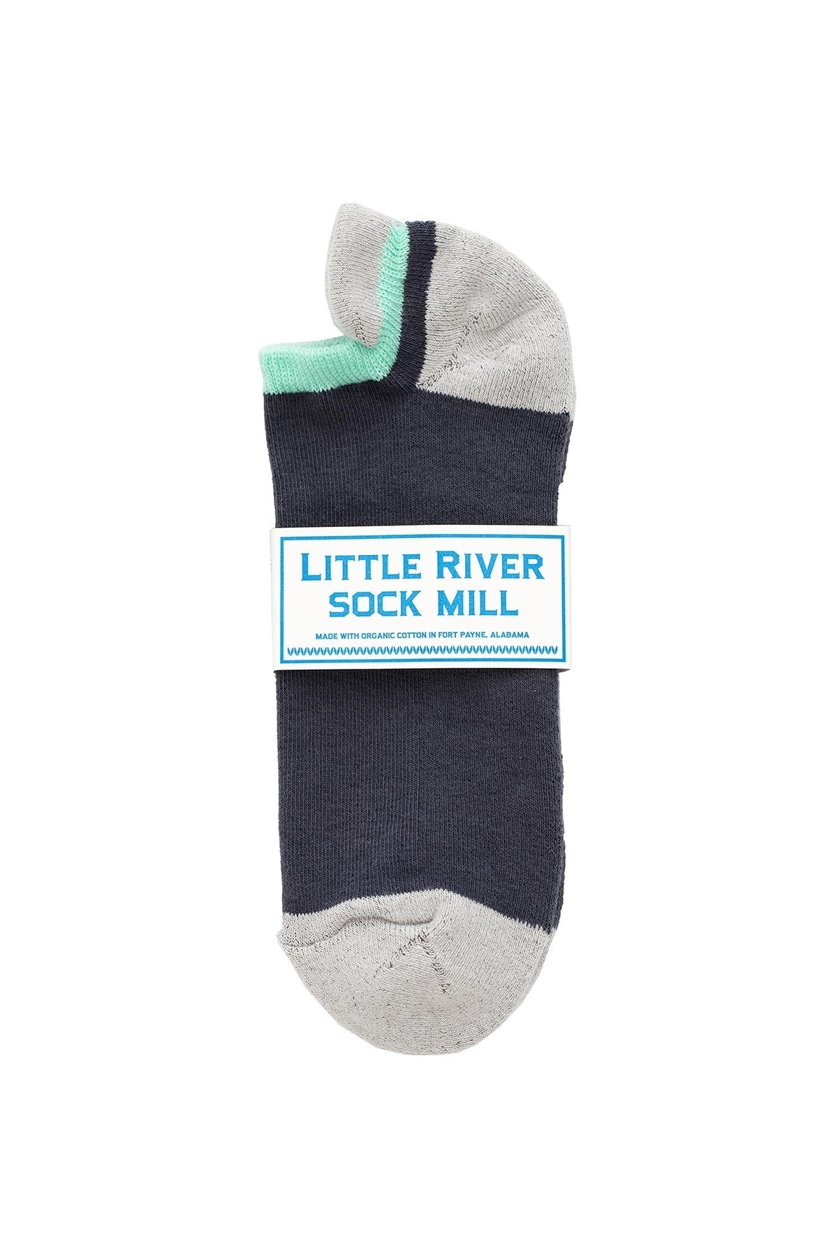   CUSHIONED NO SHOW SOCK BY LITTLE RIVER SOCK MILL 