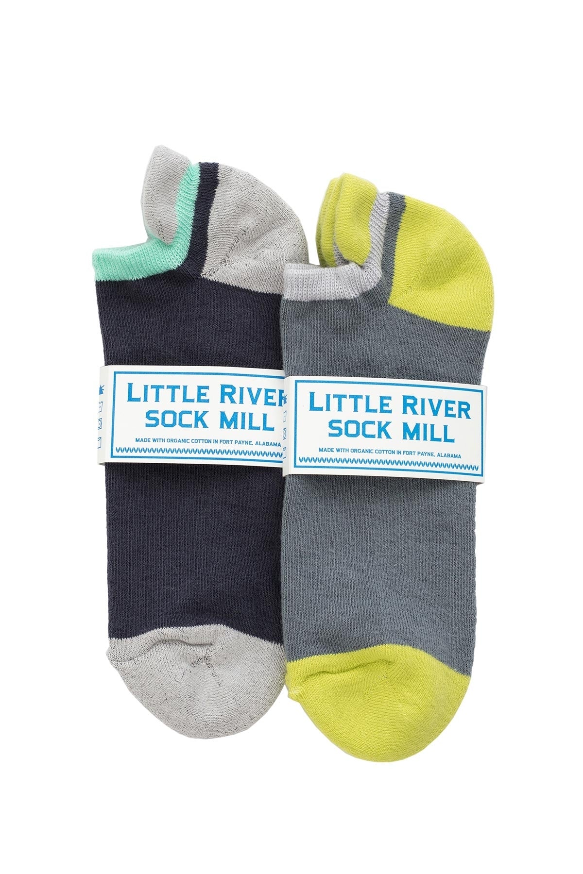   CUSHIONED NO SHOW SOCK BY LITTLE RIVER SOCK MILL 