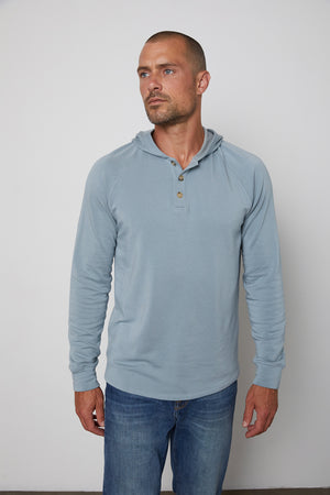 Cameron Henley hoodie riptide front 2
