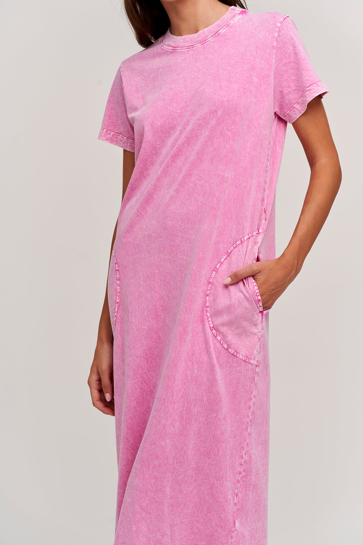 Gabby jersey dress front 2 pink-24740256088257