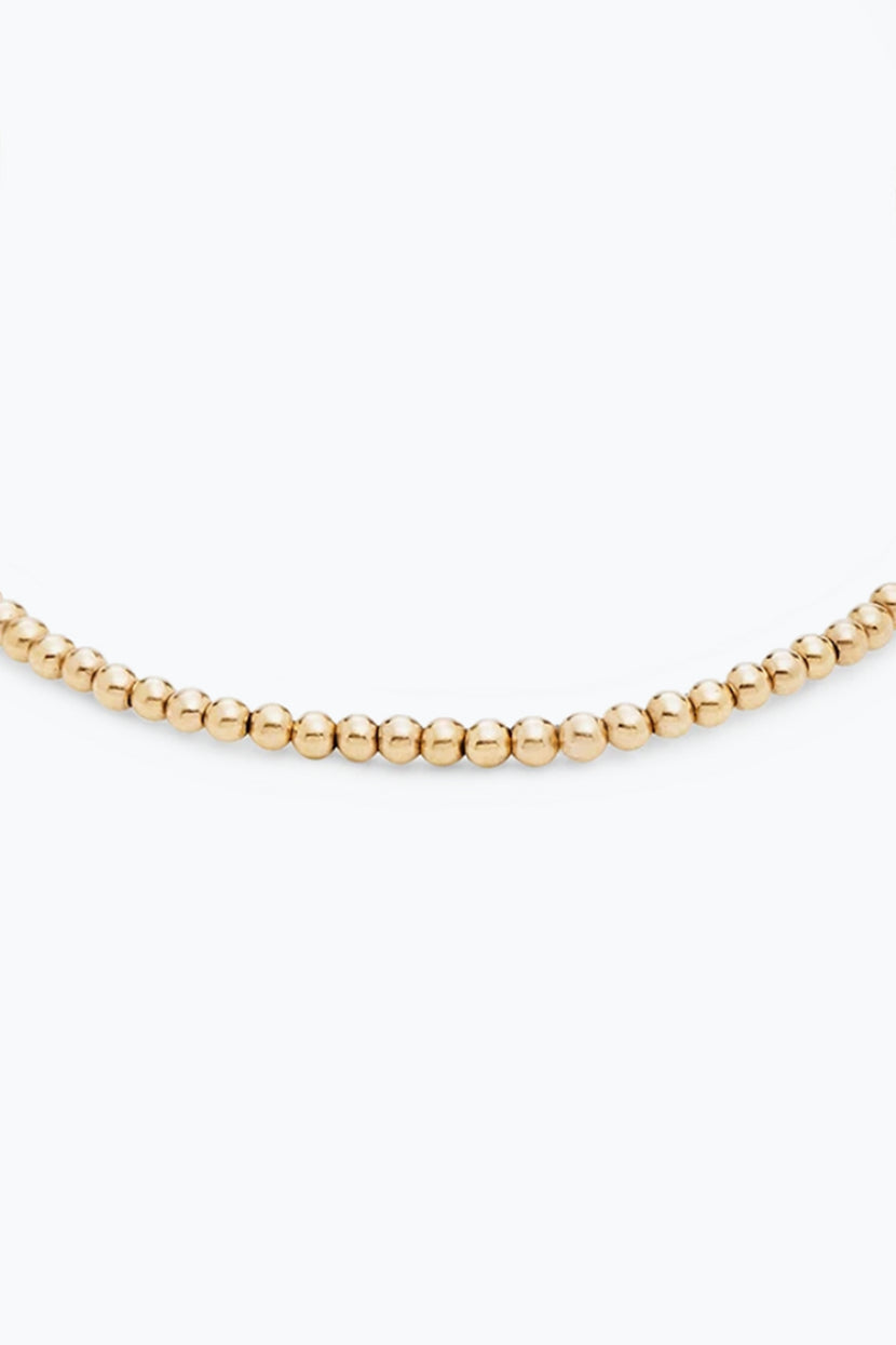 Mini Moon Bracelet Gold by Phyllis & Rosie Detail